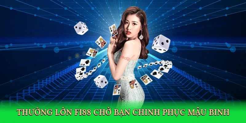 Thưởng lớn FI88 chờ bạn chinh phục Mậu Binh